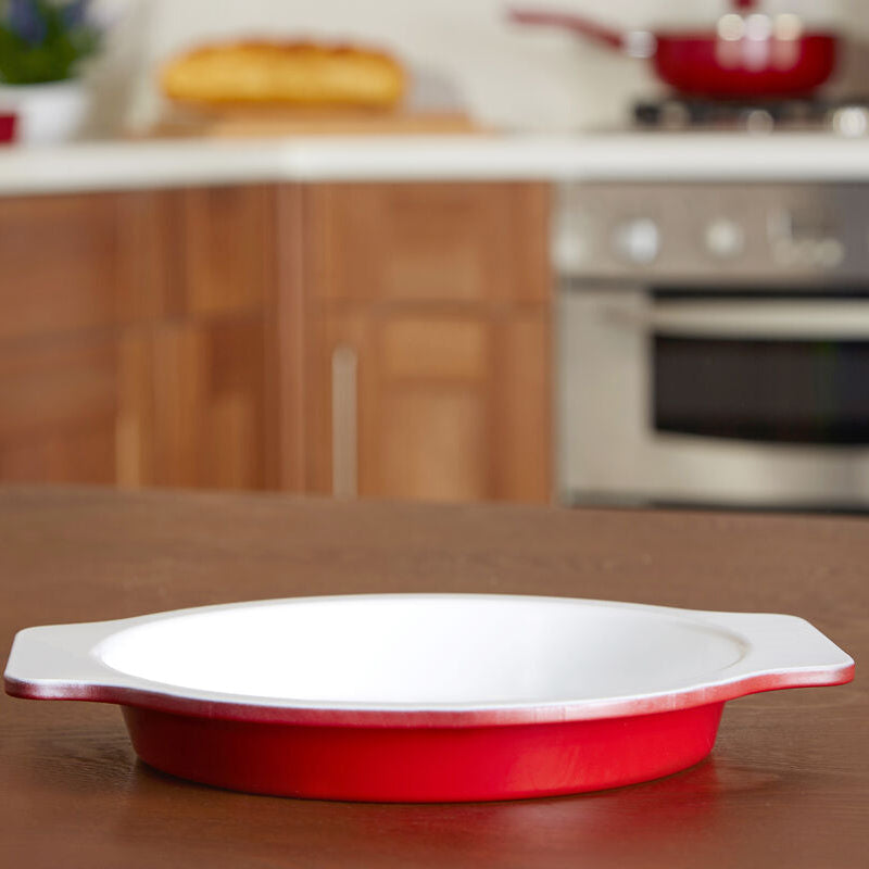 Red 27cm Baking Dish with Handles