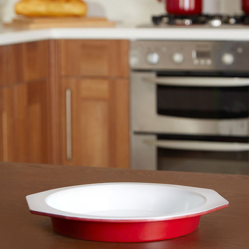 Red 29cm Baking Dish with Handles