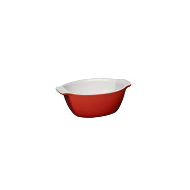 Red Oval 190ml Baking Dish