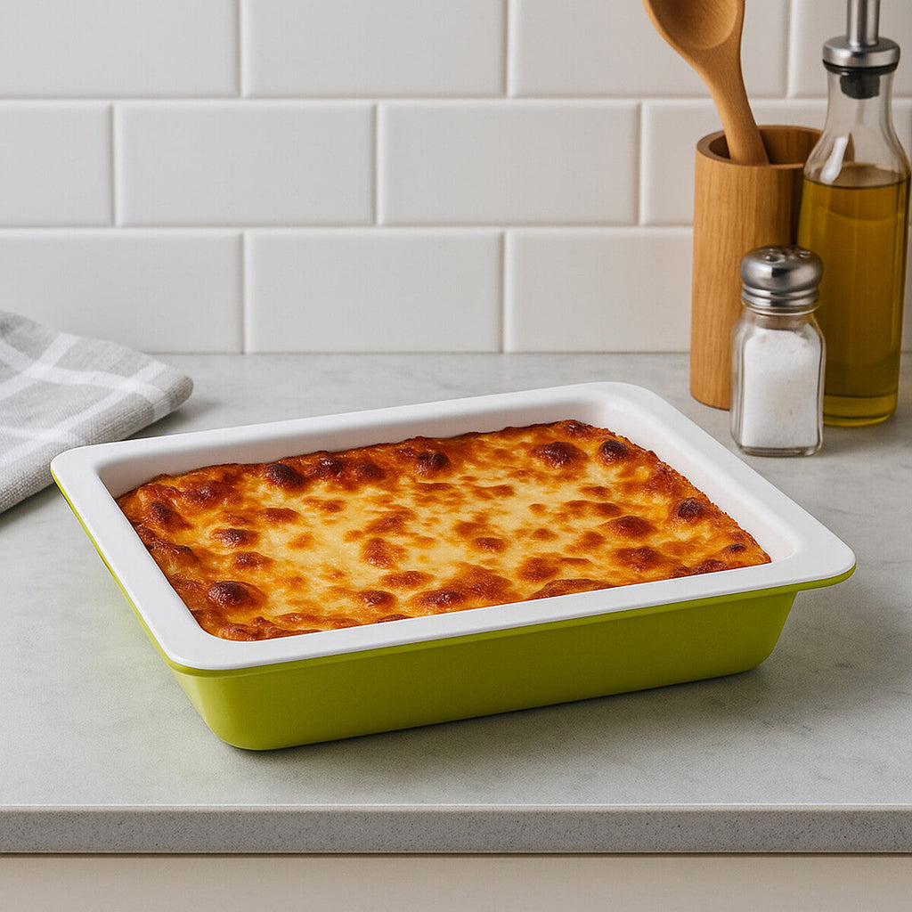 Lime Green Baking Dish