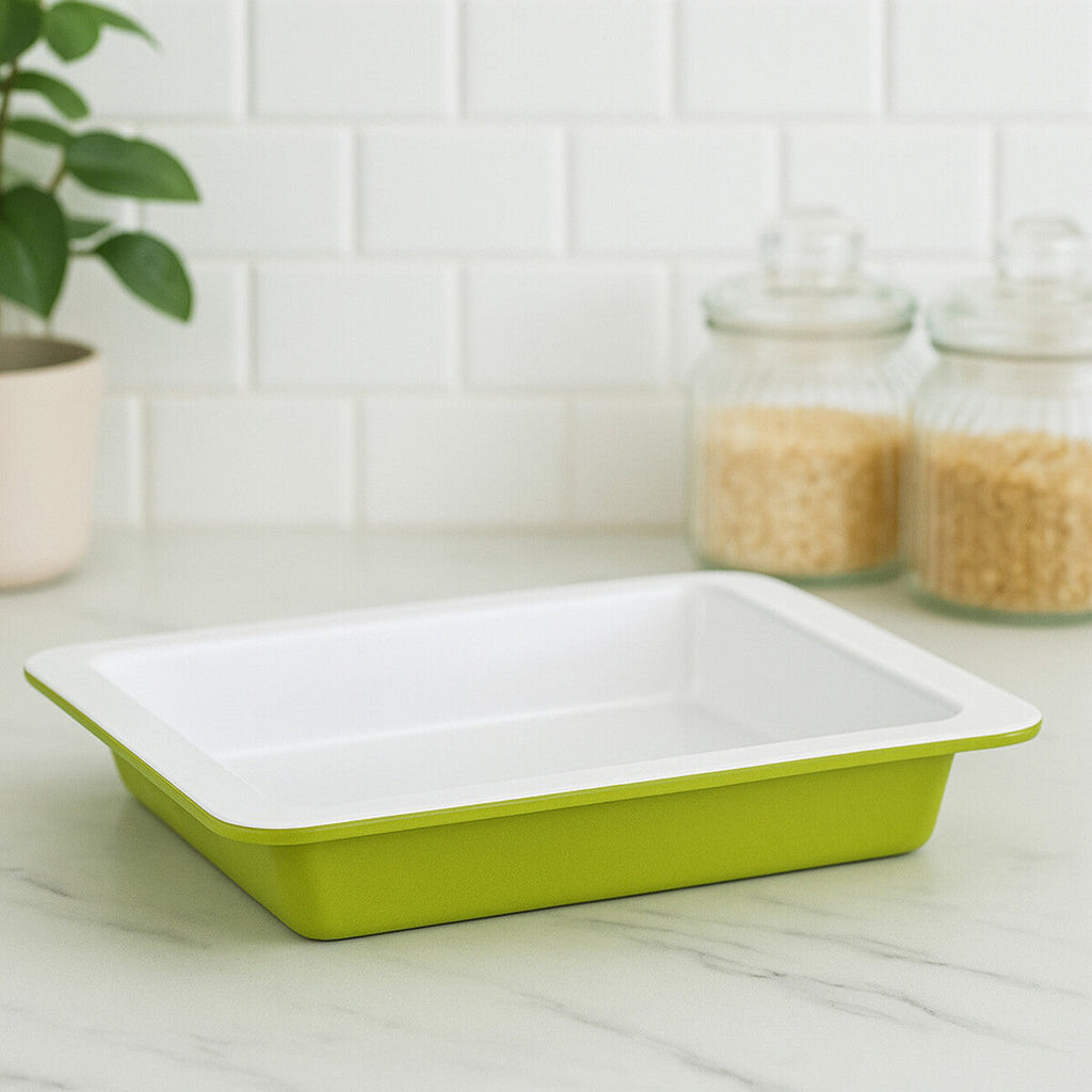 Lime Green Baking Dish