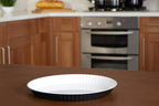 Black Low Flan Dish