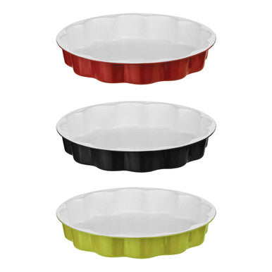 Lime Green Flan Dish