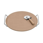 Pizza Stone and Cutter Small Set