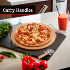 Pizza Stone And Cutter Large Set