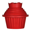 Red Giant Cupcake Silicone Mould Set