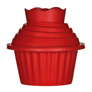 Red Giant Cupcake Silicone Mould Set