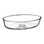 Set of Two Oval Glass Oven Dishes