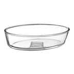 Set of Two Oval Glass Oven Dishes