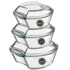 Set of Three Casserole Dishes