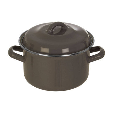 Grey Enamel 16cm Casserole Dish