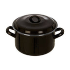 Black Enamel 18cm Casserole Dish