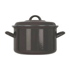 Grey Enamel 20cm Casserole Dish