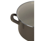 Grey Enamel 20cm Casserole Dish
