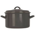 Grey Enamel 22cm Casserole Dish