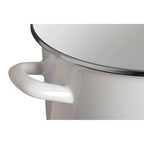 White Enamel 22cm Casserole Dish