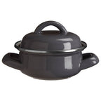 Grey Enamel 10cm Mini Casserole Dish