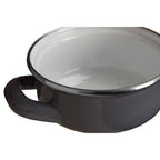 Grey Enamel 10cm Mini Casserole Dish