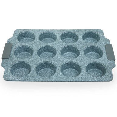 Twelve Cup Marble Effect Muffin Tray