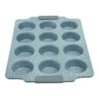 Twelve Cup Marble Effect Muffin Tray