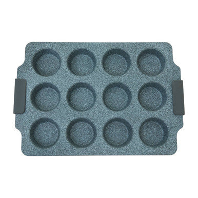 Twelve Cup Marble Effect Muffin Tray