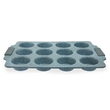 Twelve Cup Marble Effect Muffin Tray
