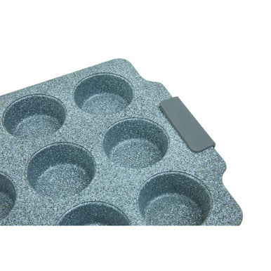 Twelve Cup Marble Effect Muffin Tray