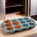 Twelve Cup Marble Effect Muffin Tray