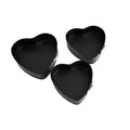 Set of Three Heart Shaped Springform Cake Tins