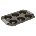 Grey Six Cup Muffin Tray