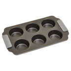 Grey Six Cup Muffin Tray