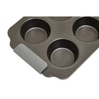 Grey Six Cup Muffin Tray