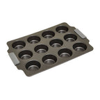 Grey Twelve Cup Muffin Tray