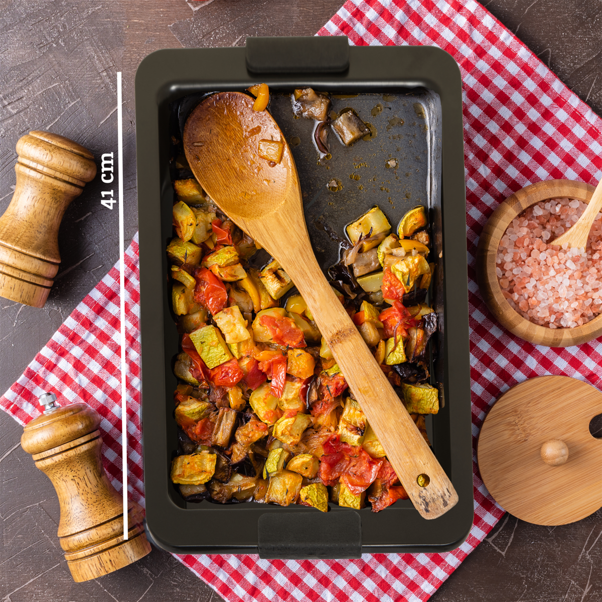 Large Black Baking Tray