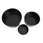 Set Of Three Round Cake Tins