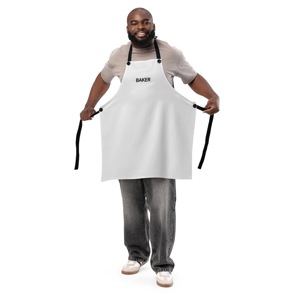 Baker White Apron
