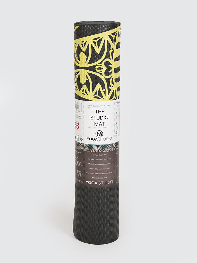 Designed Reversible Sticky Yoga Mat 6mm