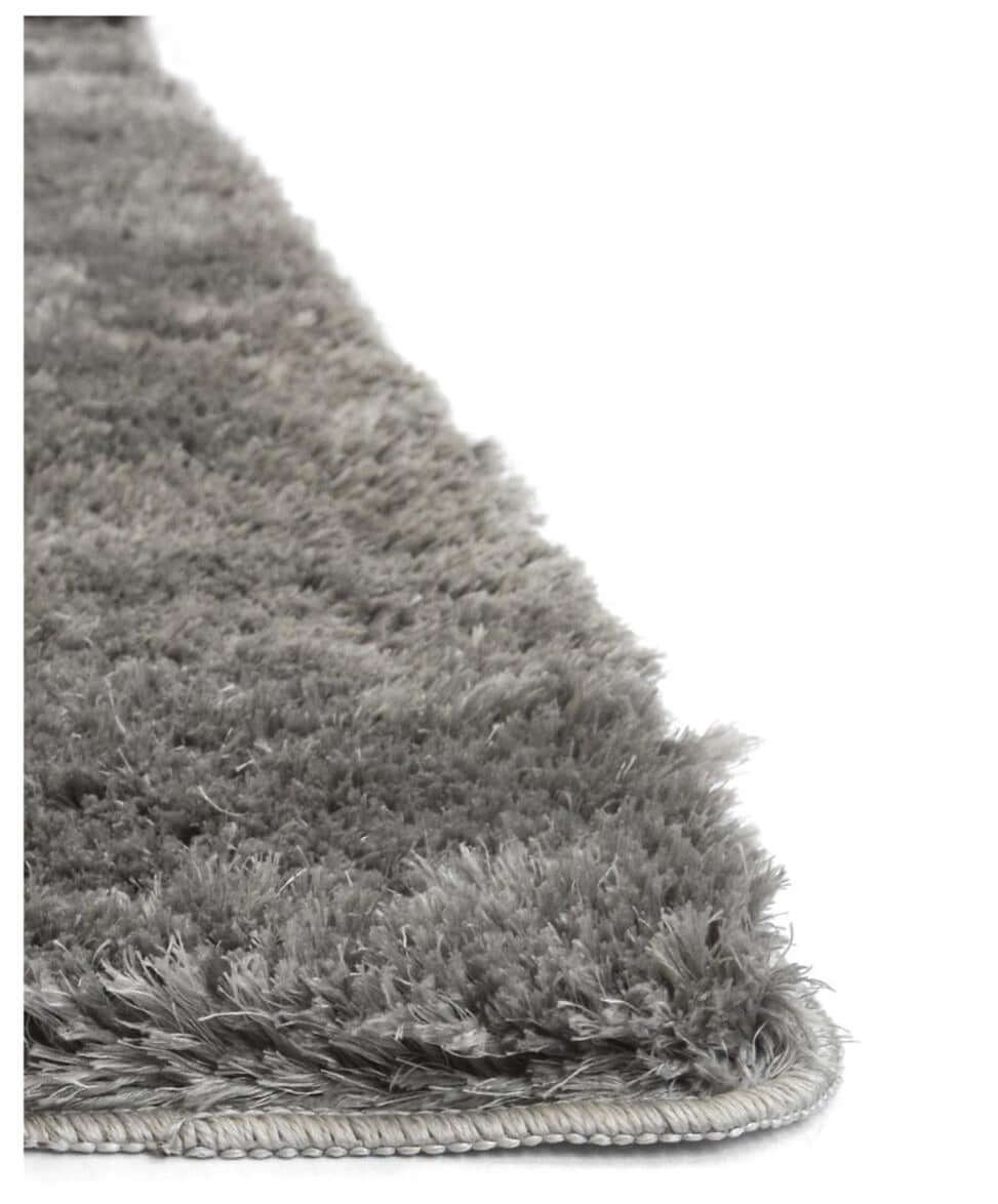 Soft Washable Grey Shaggy Rug