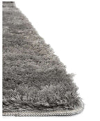Soft Washable Grey Shaggy Rug