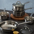 5 Piece Stainless Steel Pan Set