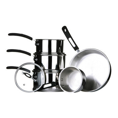 5 Piece Stainless Steel Cookware Set