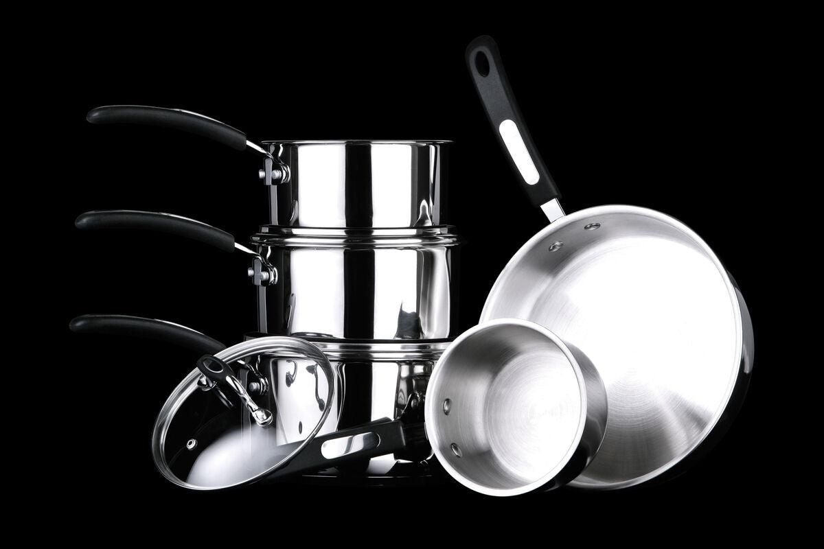 5 Piece Stainless Steel Cookware Set