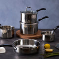 5 Piece Stainless Steel Cookware Set