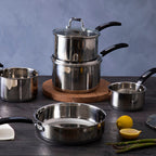 5 Piece Stainless Steel Cookware Set