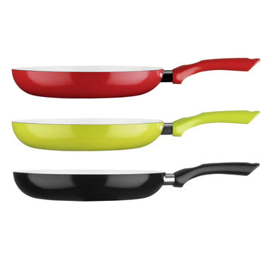Non-Stick Frying Pan with Ceramic Coating 28cm – Lime Green