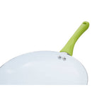 Non-Stick Frying Pan with Ceramic Coating 28cm – Lime Green
