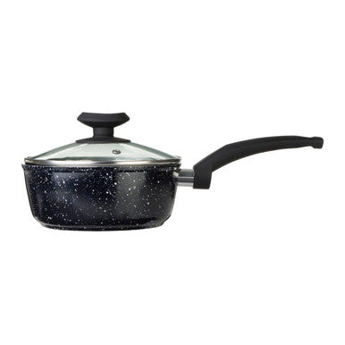 16cm Non-Stick Saucepan with Glass Lid