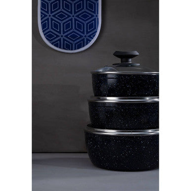 20cm Non-Stick Saucepan with Glass Lid