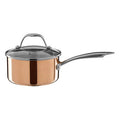 Copper Finish 16cm Saucepan with Lid
