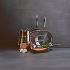 Copper Finish 16cm Saucepan with Lid